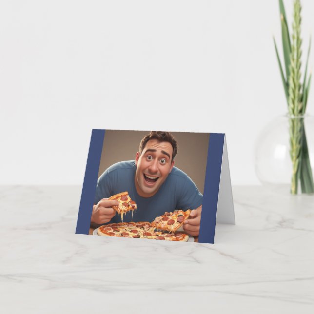 Pizza Man Card (Front)