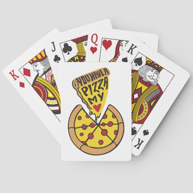 Pizza Mania Playing Cards (Back)