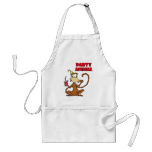 Pizza Monkey Party Animal Standard Apron