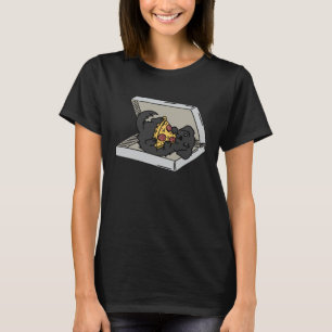 Pizza  Newfoundland  Dog T-Shirt