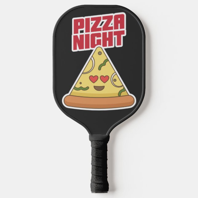 Pizza Night   Pickleball Paddle (Front)