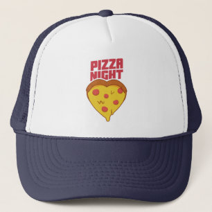Pizza Night Trucker Hat