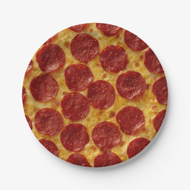 PIZZA   PAPER PLATE (Front)