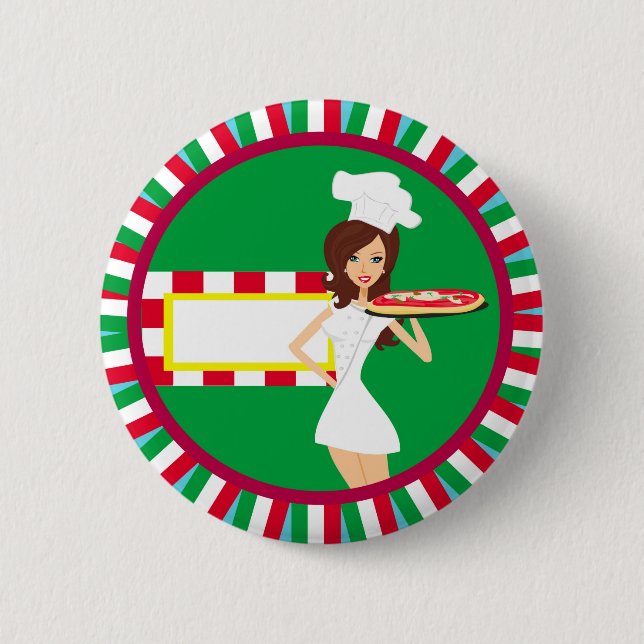 Pizza Party Badge (Front)