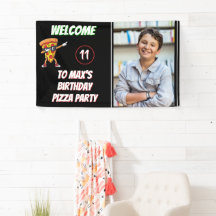 Pizza Party Birthday Fun Pizza Slice Kids Photo