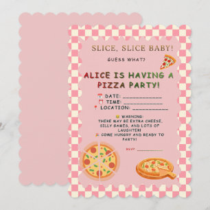 Pizza Party Invitation – Fun Slice‑Themed Design f