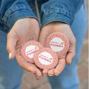 Pizza Party Kids Birthday 6 Cm Round Badge