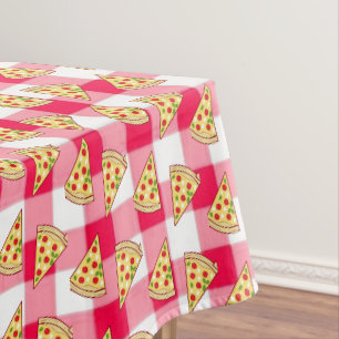 Pizza Party Kids Birthday Tablecloth