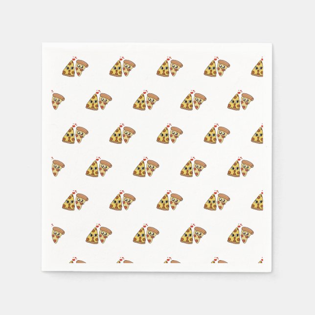 Pizza Party Napkin (Front)