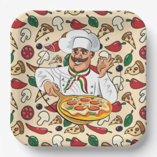 Pizza Party  Paper Plate
