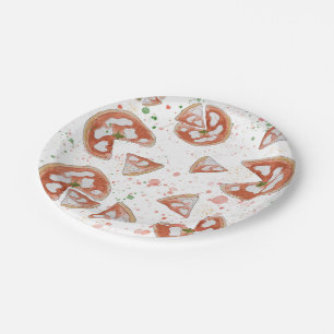 Pizza party plates