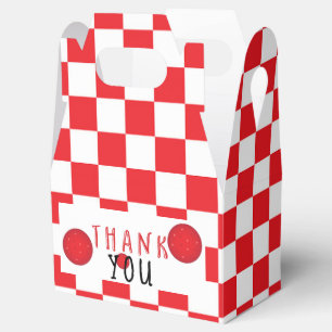Pizza Party Thank You Birthday Treat Favour Boxes