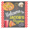 Pizza Party Welcome Sign