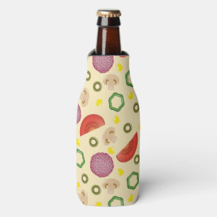 Pizza Pattern 2 Bottle Cooler