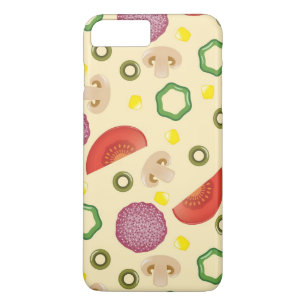 Pizza Pattern 2 iPhone 8 Plus/7 Plus Case