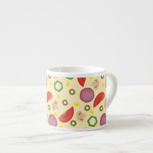 Pizza Pattern 2 Espresso Cup