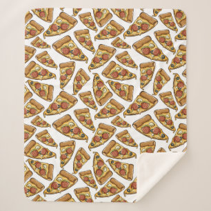 Pizza Pattern blankets