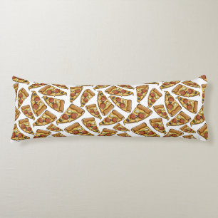 Pizza Pattern body pillows