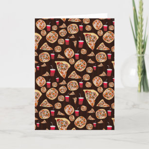 Pizza Pattern Card