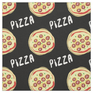 Pizza Pattern Fabric