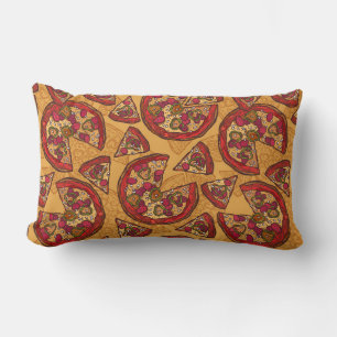 Pizza Pattern Lumbar Cushion