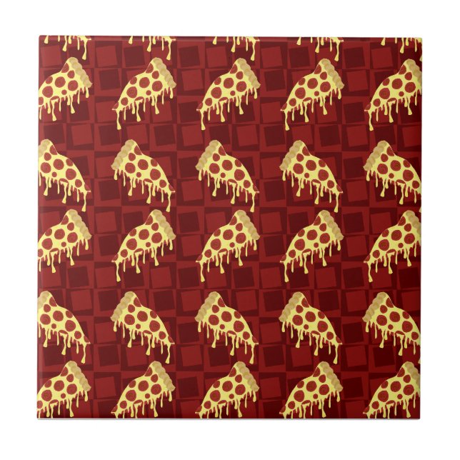 Pizza Pattern Tile (Front)