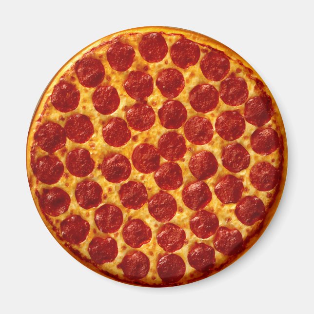 Pizza Pepperoni Magnet (Front)