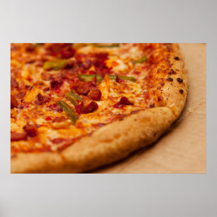Pizza photo poster