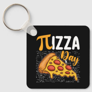Pizza Pi Day Math Mathematics Lovers Key Ring