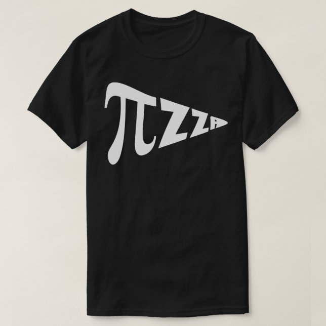 Pizza Pi  Funny Back To School Math  T-Shirt (Design Front)