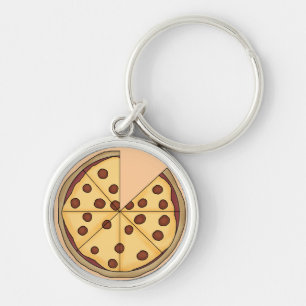 Pizza Pie Keychain