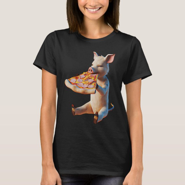 Pizza Pig T-Shirt (Front)