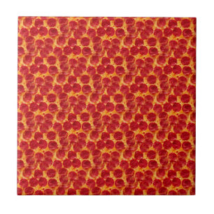 pizza pizza ceramic tile