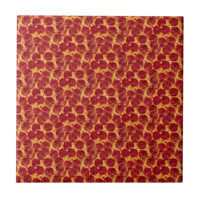 pizza pizza ceramic tile (Front)