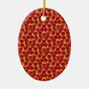 pizza pizza ceramic tree decoration