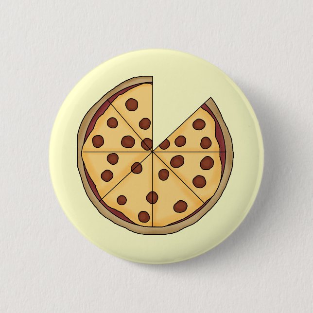 Pizza Pizza Pizza 6 Cm Round Badge (Front)