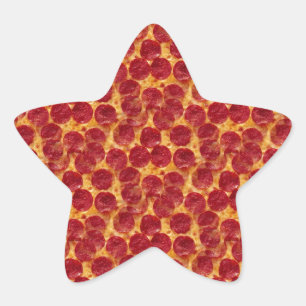pizza pizza star sticker