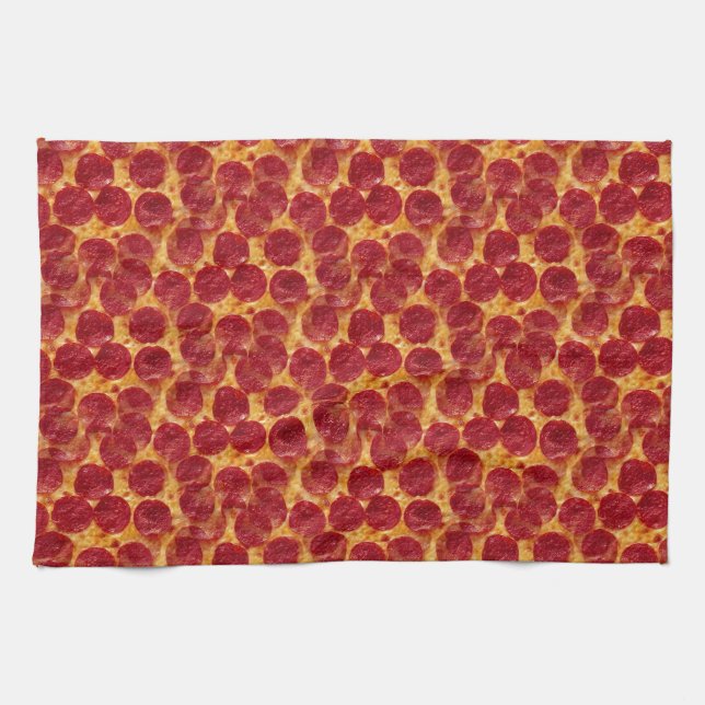 pizza pizza tea towel (Horizontal)