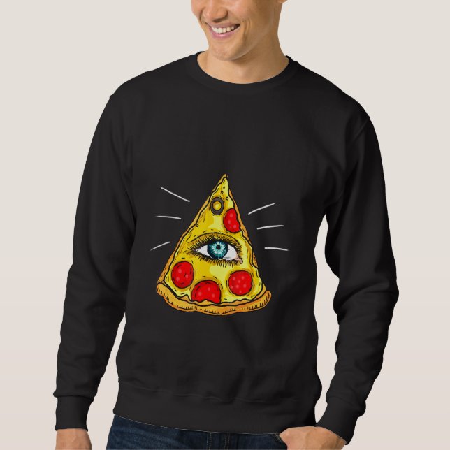 Pizza Pizzaaa Pizza Dough Pizza Oven Frozen Pizzas Sweatshirt (Front)