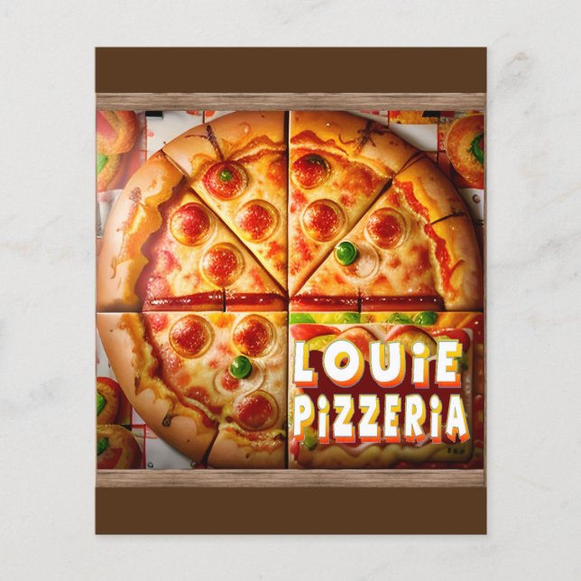 Pizza Pizzeria Design Flyer (Front)