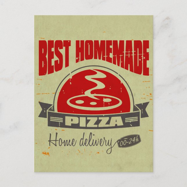 Pizza Postcard (Front)