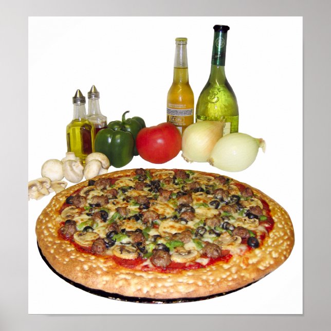 Pizza Poster (Front)