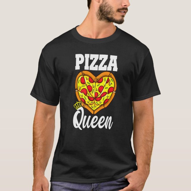 Pizza Queen  Pizza Chef T-Shirt (Front)