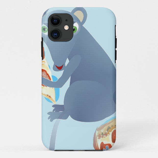 pizza rat Case-Mate iPhone case (Back)