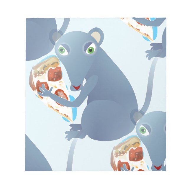 pizza rat notepad (Front)