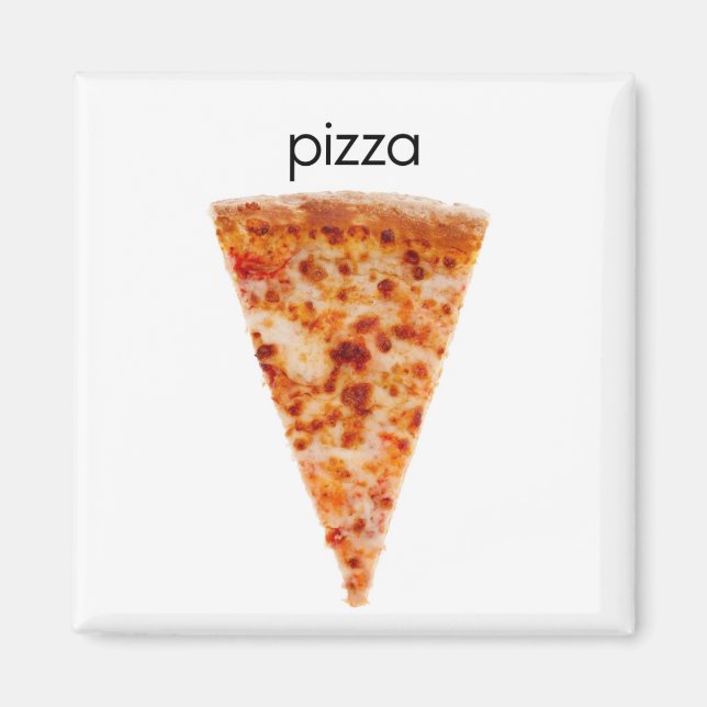 Pizza Refrigerator Magnet (Front)
