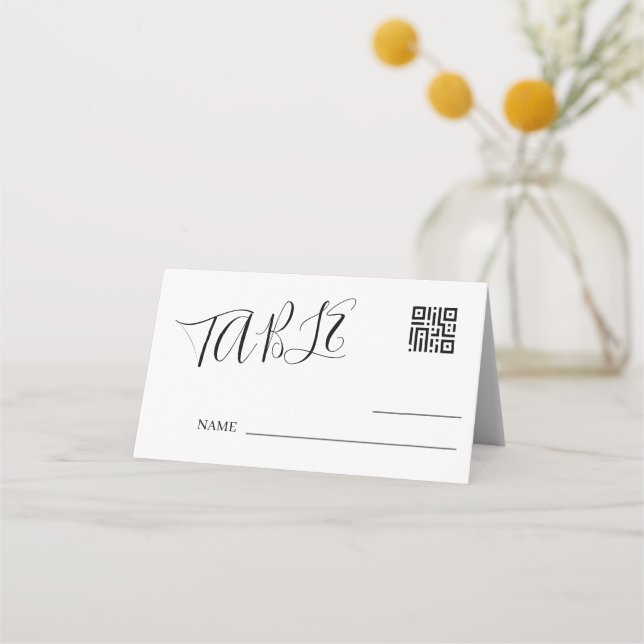 Pizza restaurant cafe  place card (Front)