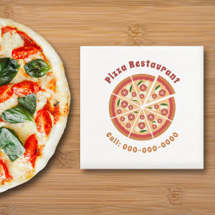 Pizza Restaurant Napkin