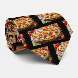 Pizza Restaurant Waiter Neck Tie