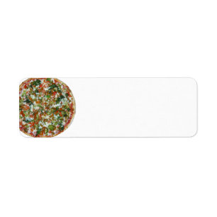 PIZZA! RETURN ADDRESS LABEL